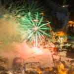Kleinarl - Silvesterfeier 2017 - 2018 Feuerwerk